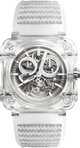Bell &amp; Ross BR-X1 Tourbillon Chronograph Sapphire, referans BRX1-CHTB-SAPHIR