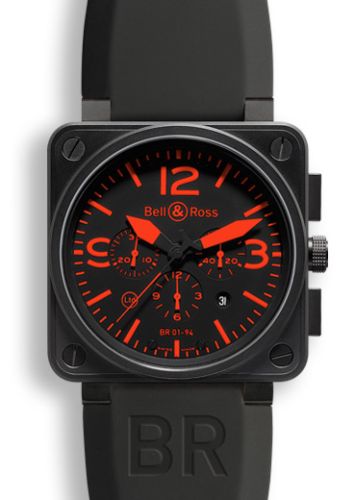 BR 01 94 Kırmızı Chronograph