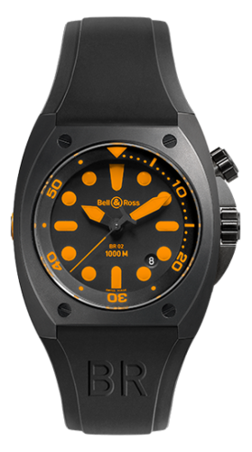 Bell &amp; Ross BR 02-92 Turuncu, referans BR02-ORANGE