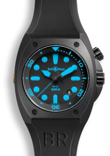 Bell &amp; Ross BR 02-92 Mavi, referans BR02BLUE
