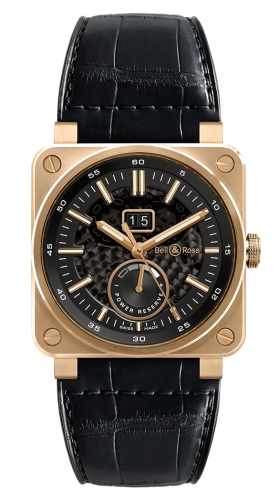 Bell &amp; Ross BR 03 90 Pembe Altın, referans BR0390-PINKGOLD