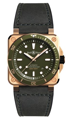 BR 03-92 Diver Yeşil Bronze