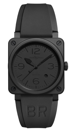 Bell &amp; Ross BR 03 92 Phantom Seramik, referans BR0392-PHANTOM-CE