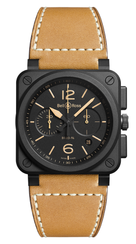 Bell &amp; Ross BR 03-94 Heritage Seramik, referans BR0394-HERI-CE