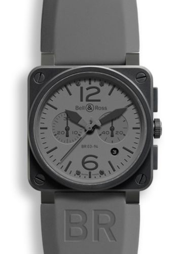 Bell &amp; Ross BR 03 94 Commando Chronograph, referans BR0394COMMANDO