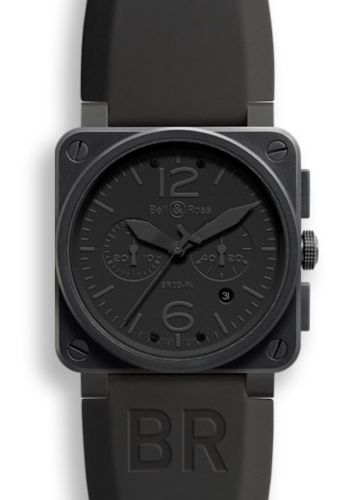 Bell &amp; Ross BR 03 94 Phantom Chronograph, referans BR0394PHANTOM