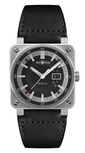 Bell &amp; Ross BR 03 96 Grande Date, referans BR0396-SI-ST