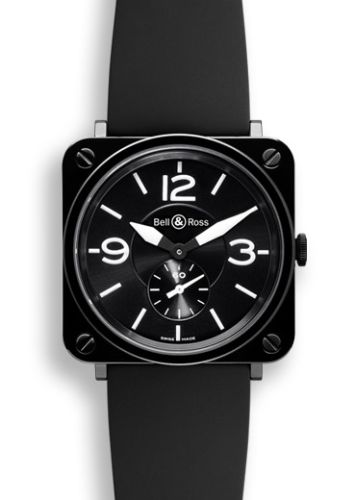 Bell &amp; Ross BR S Siyah Seramik, referans BRSBLCERAMICSRB