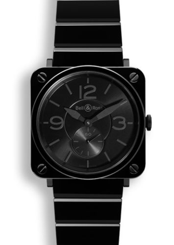 Bell &amp; Ross BR S Siyah Seramik Phantom, referans BRSBLCPHSCE