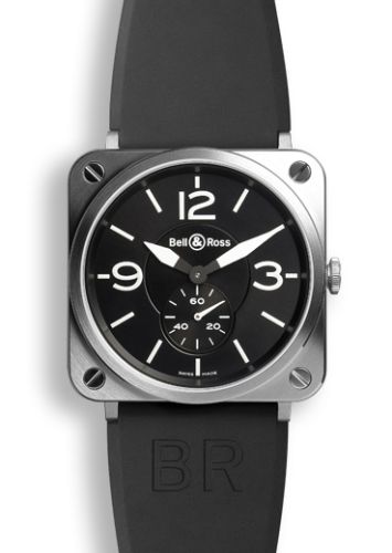 Bell &amp; Ross BR S Steel, referans BRSBLSTSRB