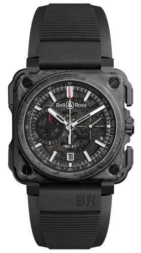 Bell &amp; Ross BR-X1 Carbone Forgé, referans BRX1-CE-CF-BLACK