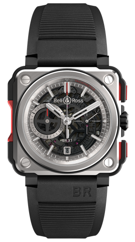 Bell &amp; Ross BR-X1 Titanyum, referans BRX1-CE-TI-RED