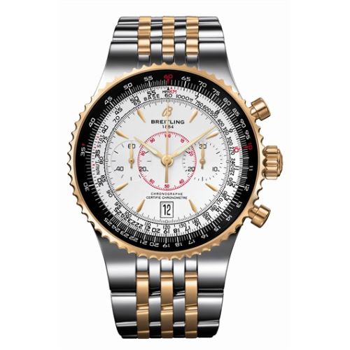 Breitling Montbrillant Legende Two Tone / Gümüş, referans C2334021G637