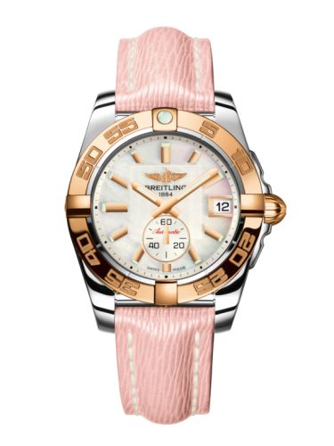 Breitling Galactic 36 Automatic Paslanmaz Çelik / Pembe Altın / Pearl / Sahara, referans C3733012/A724/239X/A16BA.1