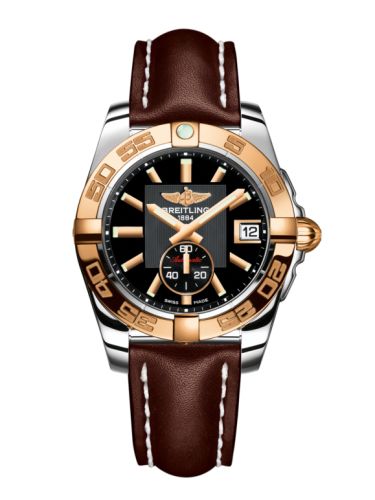 Breitling Galactic 36 Automatic Paslanmaz Çelik / Pembe Altın / Volcano Siyah / Calf, referans C3733012/BA54/416X/A16BA.1