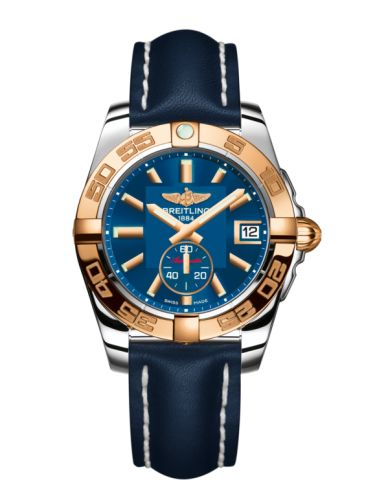 Breitling Galactic 36 Automatic Paslanmaz Çelik / Pembe Altın / Gun Mavi / Calf, referans C3733012/C831/194X/A16BA.1
