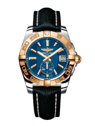 Breitling Galactic 36 Automatic Paslanmaz Çelik / Pembe Altın / Gun Mavi / Sahara, referans C3733012/C831/215X/A16BA.1