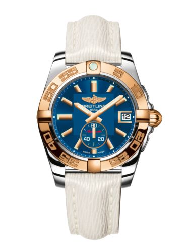 Breitling Galactic 36 Automatic Paslanmaz Çelik / Pembe Altın / Gun Mavi / Sahara, referans C3733012/C831/236X/A16BA.1