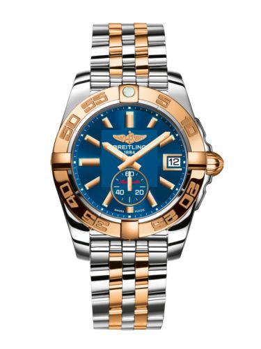 Breitling Galactic 36 Automatic Paslanmaz Çelik / Pembe Altın / Gun Mavi / Bilezik, referans C3733012/C831/376C