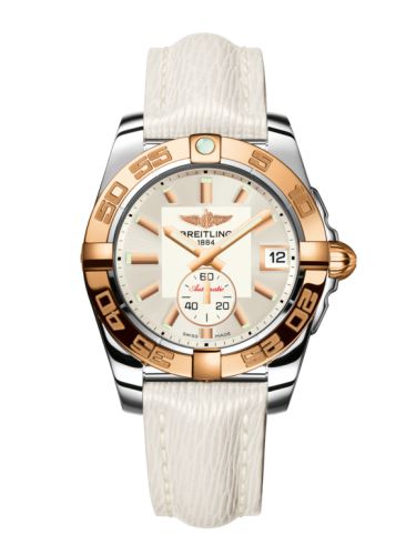 Breitling Galactic 36 Automatic Paslanmaz Çelik / Pembe Altın / Stratus Gümüş / Sahara, referans C3733012/G714/236X/A16BA.1