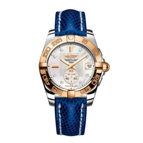 Breitling Galactic 36 Automatic Paslanmaz Çelik / Pembe Altın / Pearl Elmas / Teju, referans C3733012/A725/112Z/A16BA.1
