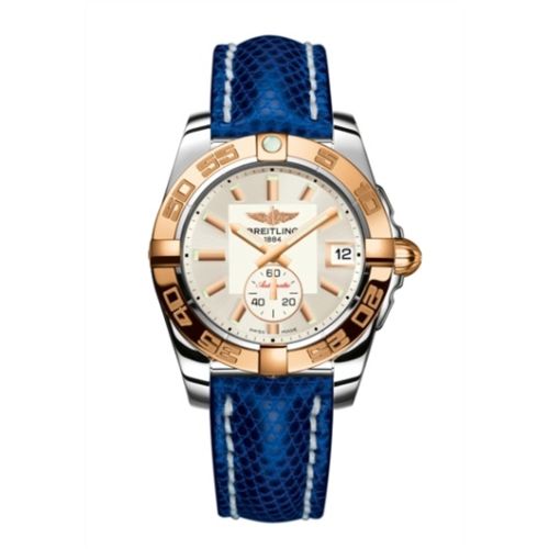 Breitling Galactic 36 Automatic Paslanmaz Çelik / Pembe Altın / Stratus Gümüş / Teju, referans C3733012/G714/112Z/A16BA.1