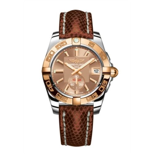 Breitling Galactic 36 Automatic Paslanmaz Çelik / Pembe Altın / Copperhead Bronze / Teju, referans C3733012/Q584/172Z/A16BA.1