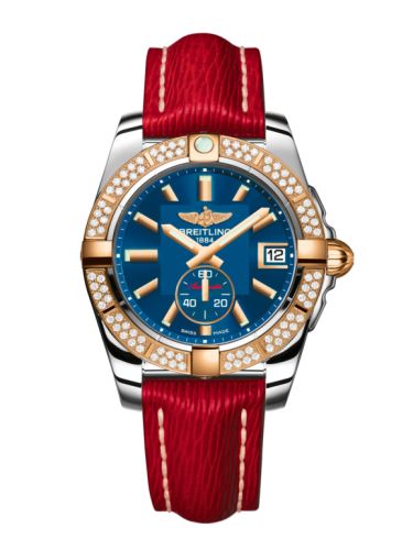 Breitling Galactic 36 Automatic Paslanmaz Çelik / Pembe Altın / Elmas / Gun Mavi / Sahara, referans C3733053.C831.214X