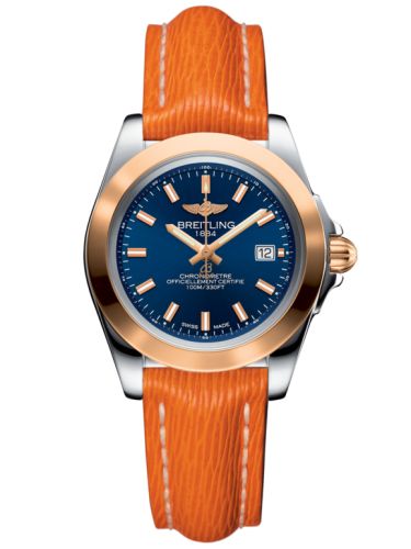 Breitling Galactic 32 Sleek Edition Paslanmaz Çelik / Pembe Altın / Horizon Mavi / Sahara, referans C7133012/C952/212X/A14BA.1