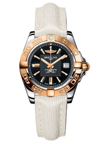 Breitling Galactic 32 Paslanmaz Çelik / Pembe Altın / Trophy Siyah / Sahara, referans C71356L2.BA12.235X
