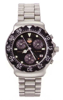 Formula 1 Chronograph Quartz Paslanmaz Çelik / Siyah / Bilezik