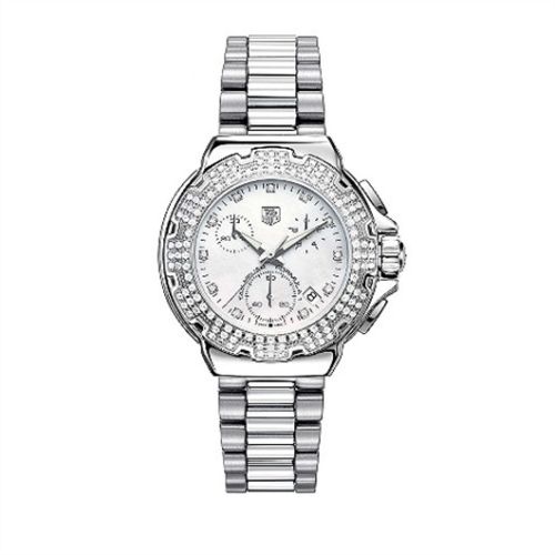Formula 1 Quartz Chronograph 37 Paslanmaz Çelik / MOP - Elmas / Bilezik