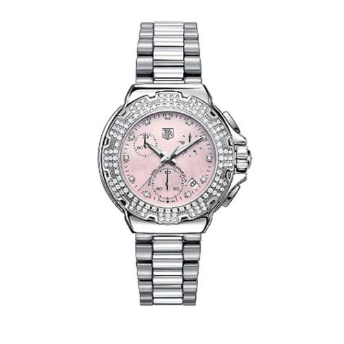 Formula 1 Quartz Chronograph 37 Paslanmaz Çelik / Elmas / Pembe MOP - Elmas / Bilezik