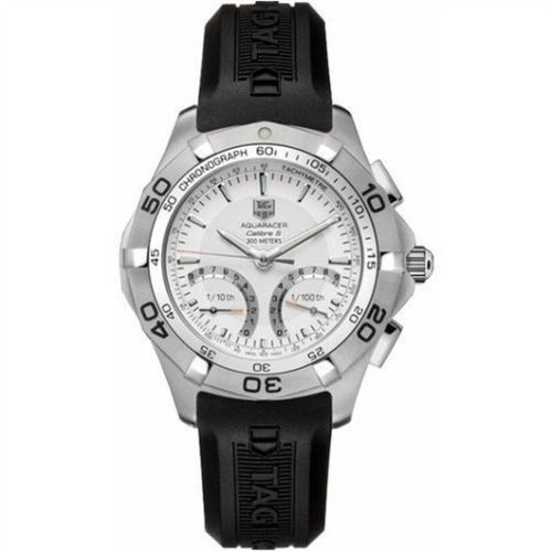Aquaracer 300M Calibre S 43 Paslanmaz Çelik / Gümüş / Kauçuk