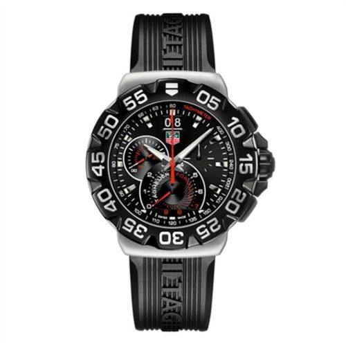 Formula 1 Quartz Chronograph Big Date 44 Paslanmaz Çelik / Siyah / Kauçuk