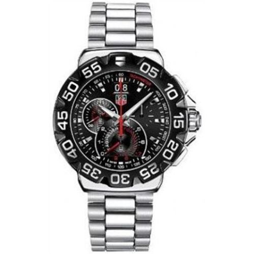 Formula 1 Quartz Chronograph Big Date 44 Paslanmaz Çelik / Siyah / Bilezik