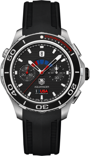 Aquaracer 500M Calibre 72 43 Paslanmaz Çelik / Oracle Team USA / Kauçuk