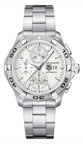 TAG Heuer Aquaracer 300M Calibre 16 42 Stainless Steel / Silver / Bracelet, reference CAP2111B.A0833