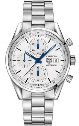 TAG Heuer Carrera Calibre 16 41 Paslanmaz Çelik / Gümüş / bracelet, referans CAR2211.BA0721