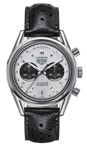 TAG Heuer Carrera Calibre 18 Paslanmaz Çelik / Gümüş / Telemeter, referans CAR221A.FC6353
