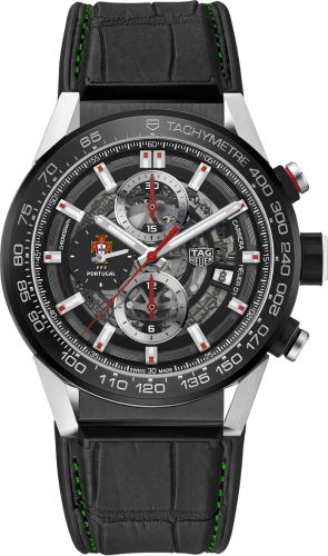 TAG Heuer Carrera Calibre Heuer 01 45 Portugal National Team, referans CAR2A1B.FC6425
