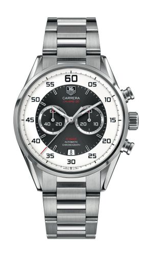 TAG Heuer Carrera Calibre 36 Flyback Paslanmaz Çelik / Gri / Bilezik 43mm, referans CAR2B11.BA0799