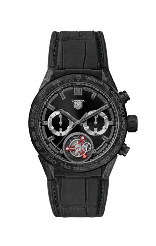 TAG Heuer Carrera Calibre Heuer 02T 45 Chronograph Tourbillon Espace Tag Heuer Omotesando, referans CAR5A8AD.FC641