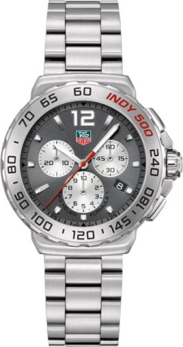 Formula 1 Quartz Chronograph 42 Paslanmaz Çelik / Indy 500 / Bilezik