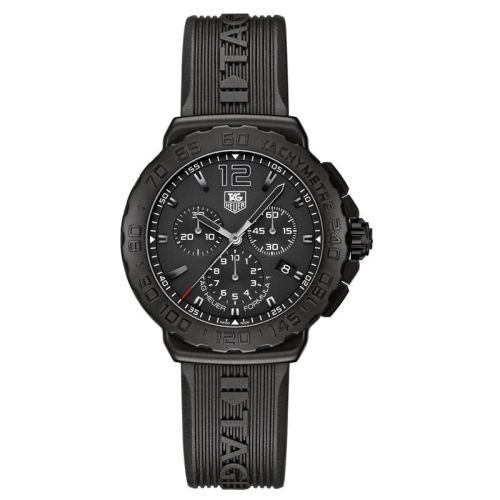 Formula 1 Quartz Chronograph 42 PVD / Siyah / Kauçuk
