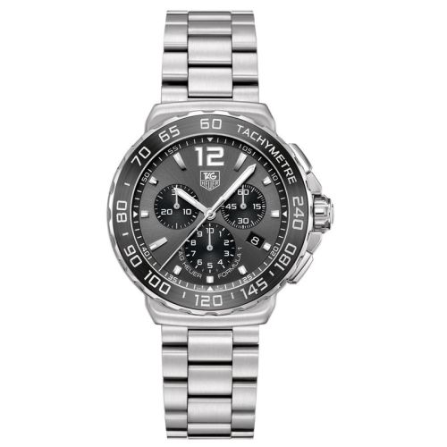 Formula 1 Quartz Chronograph 42 Paslanmaz Çelik / Gri / Bilezik