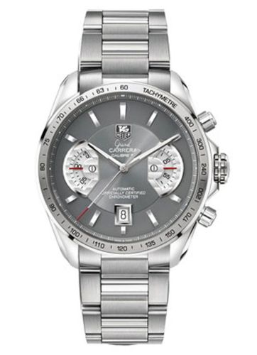 Grand Carrera Calibre 17 RS 43 Paslanmaz Çelik / Gri / Europe