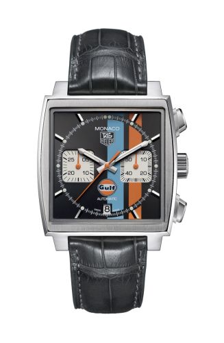 TAG Heuer Monaco Calibre 12 Gulf Siyah, referans CAW2113.FC6250