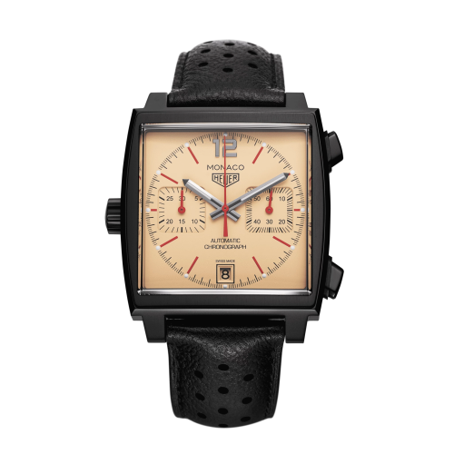 Monaco Calibre 11 PVD / Beige / The Hour Glass