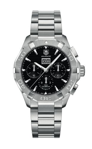 TAG Heuer Aquaracer 300M Calibre 45 43 Stainelss Steel / Black / Bracelet, reference CAY211Z.BA0926